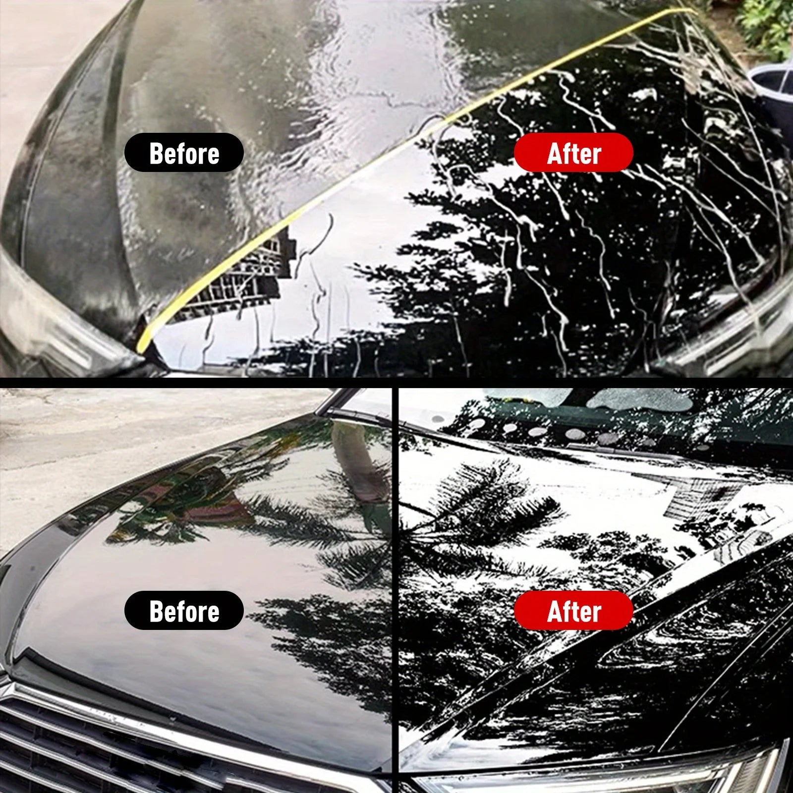 Black Automotive wax - Car Scratch Remover Paint Care Tools Auto Swirl Remover Scratches Repair Polishing Auto