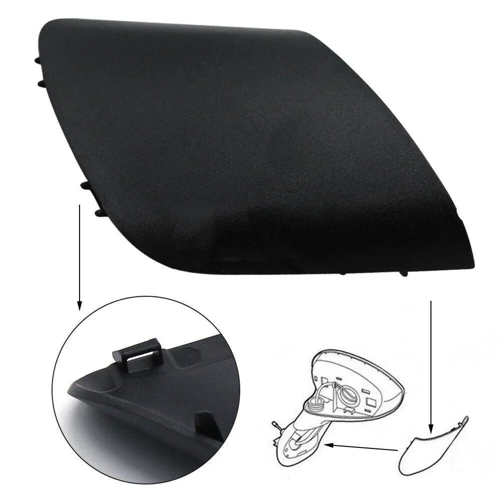 Car Accessories for Fiat 500 Car Rearview Mirror Arm Stem Cover Stem Cap Left & Right Side Mirror Cap Cover 735450654 735450655