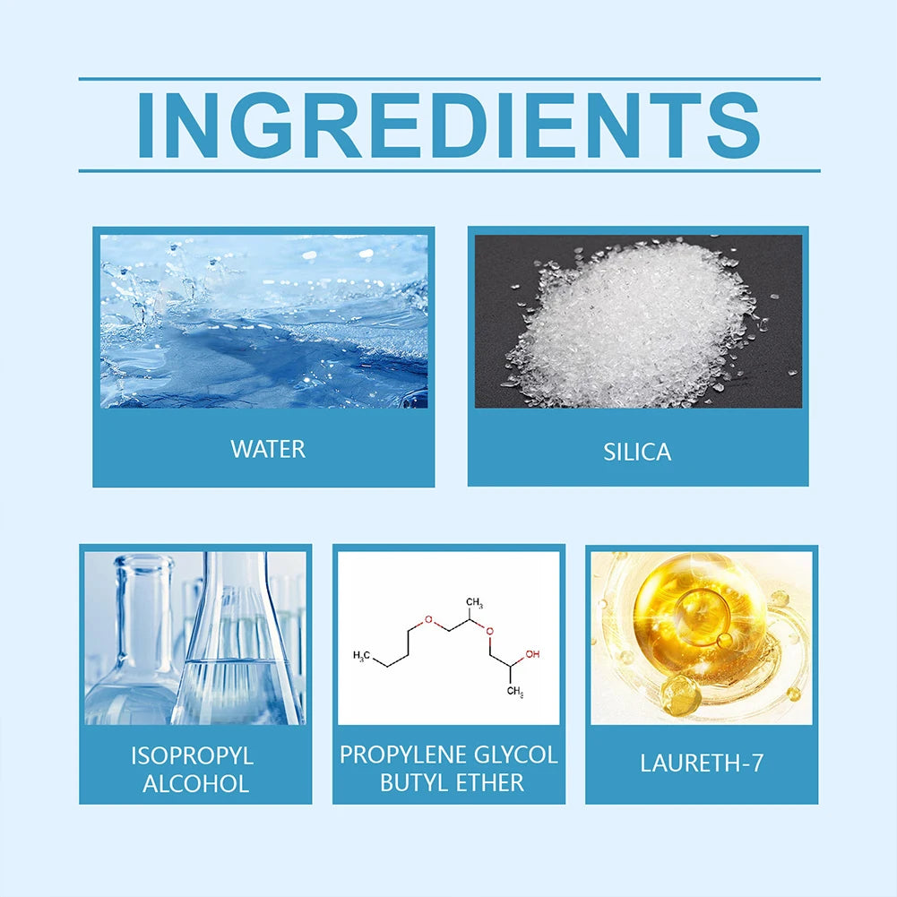 1-5pcs 120ml Car Coating Hydrophobic Protection Quick-Dry Car Polishing Maintenance Spray Water Repellent Spray Car Accessories