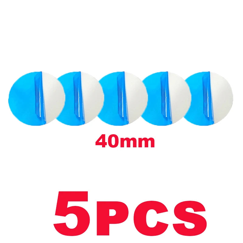 1/20Pc Car Phone Holder Metal Plate Magnetic Sticker Holder for Mobile Tablet Magnet Disk Desk Car Stand Round Square Iron Sheet