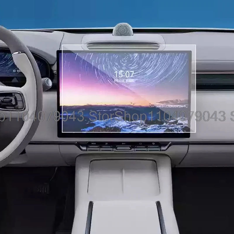 Tempered Glass screen Protector For ZEEKR 7X 2024 2025 car gps Navigation TouchScreen anti-scratch Accessories