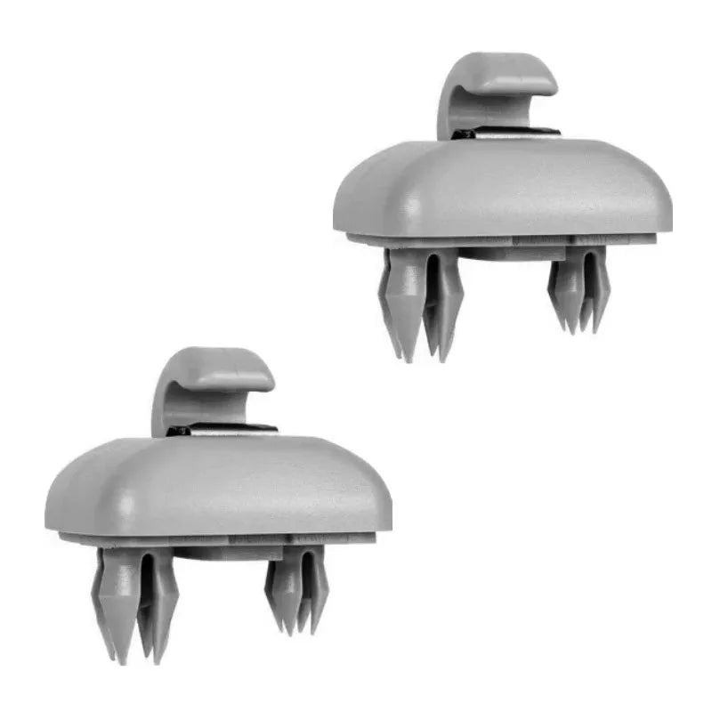 4X Car Sun Visor Clip Gray Interior Hanger Hook Clip Bracket for Audi A1 A3 A4 A5 Q3 Q5 A7 B6 B7 B8 S4 S5 8E0857562 8U0857562A