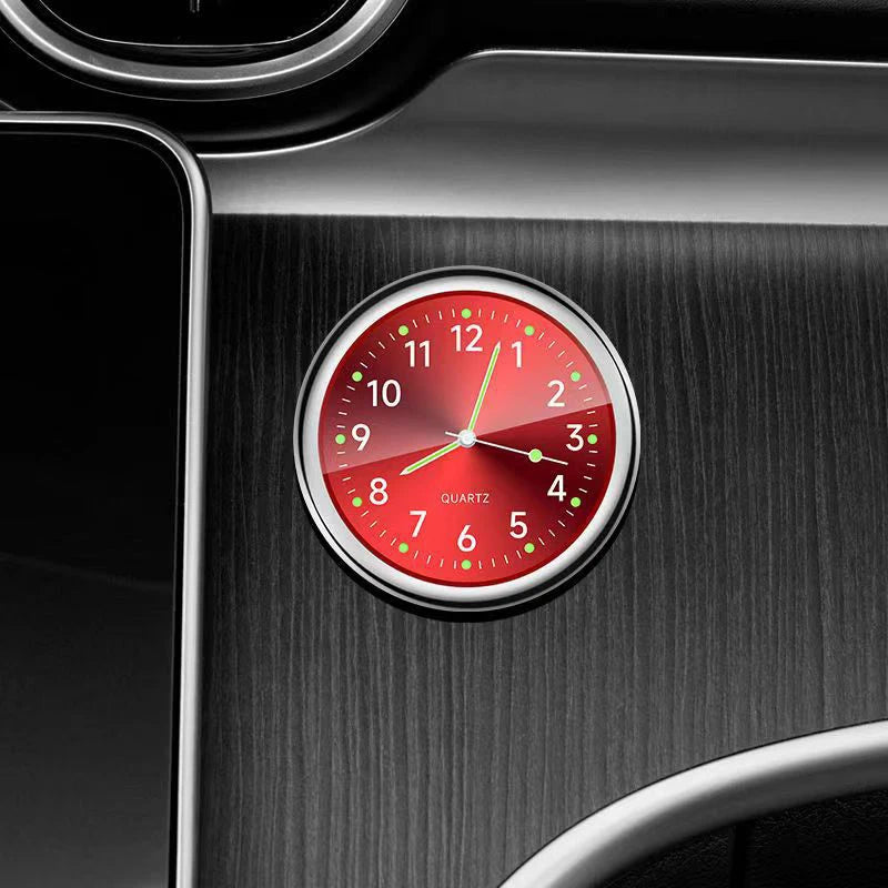 Car Dashboard Clock Mini Quartz Clock with Night Light Specific Models Universal Car Accessory