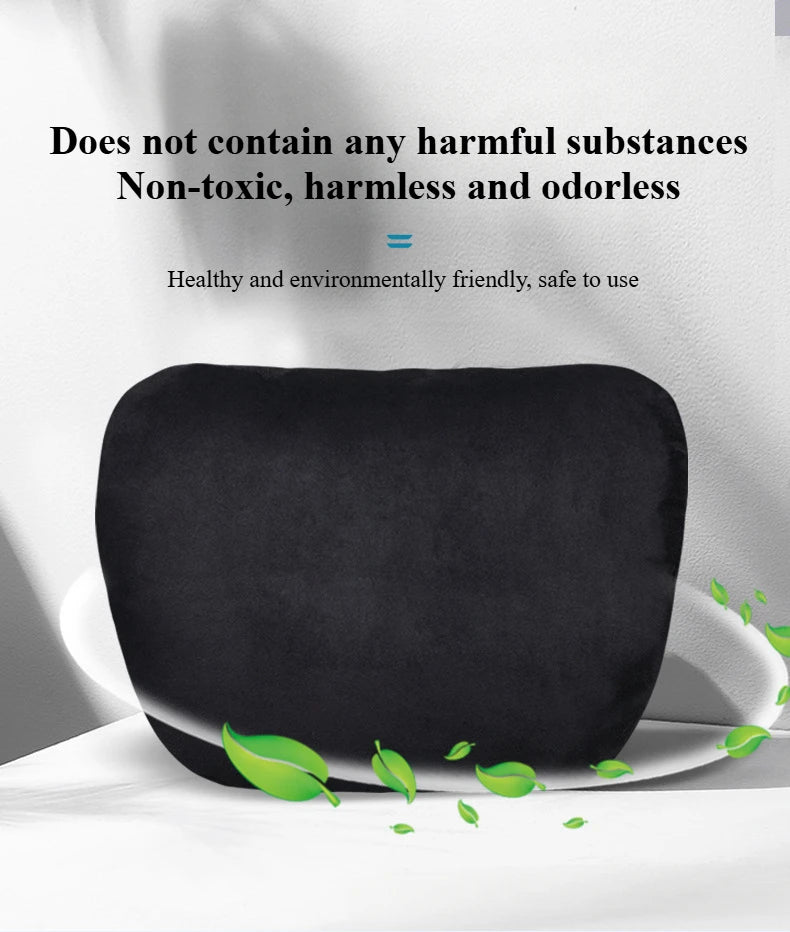 1Pcs Car Seat Headrest Neck Pillow for Tesla Model Y/X/3/S Head Lumbar Relief Support Soft Comfort Memory Cushion Protect Cover