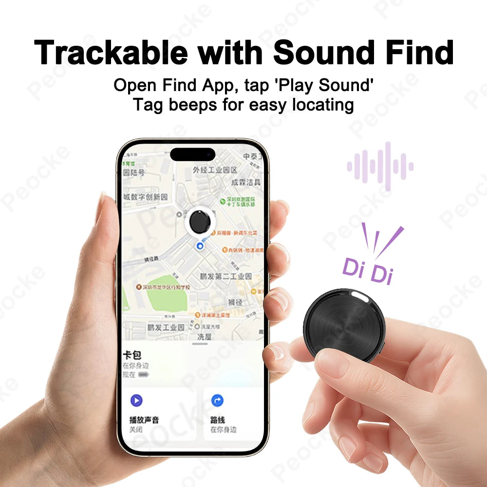 Google Find My App Android Find Hub Gps Locator Airtag Case Gps Vehicle For Bicycle Car Motorcycle Cats Smart  Consumer Electron
