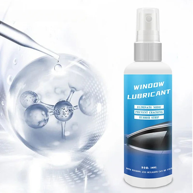 KMIND Car Window Track Lubricant 100ML Rubber Door Rubber Strip Car Softening Maintenance Eliminates Noise Products Repair Tool