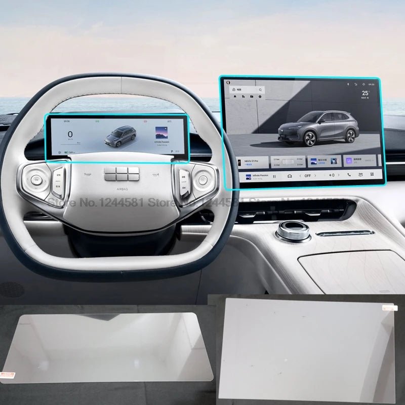 Tempered glass For Geely EX5 Galaxy E5 2024-2026 Car infotainment radio GPS dashboard instrument e5 screen protector accessories