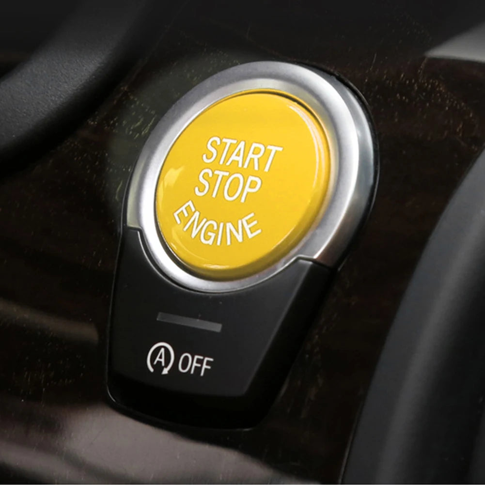 Start Stop Engine A Key To Start Engine Start Button Cover For BMW F Chassis F20 F30 F34 F10 F48 F52 F15 F16 F25 F26