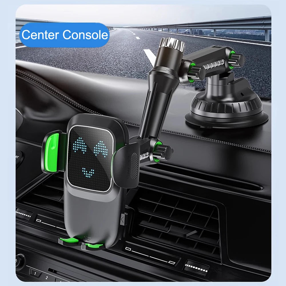 Suction Cup Phone Holder Windshield/Dashboard/Window Universal Suction Cup Car Phone Holder Mount with Sticky Gel Pad Compatib