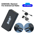 DAB+ Antenna for Android Car Radio With USB Adapter GPS Stereo DAB Receiver Player Automatic Scan Support Channel List LOGO