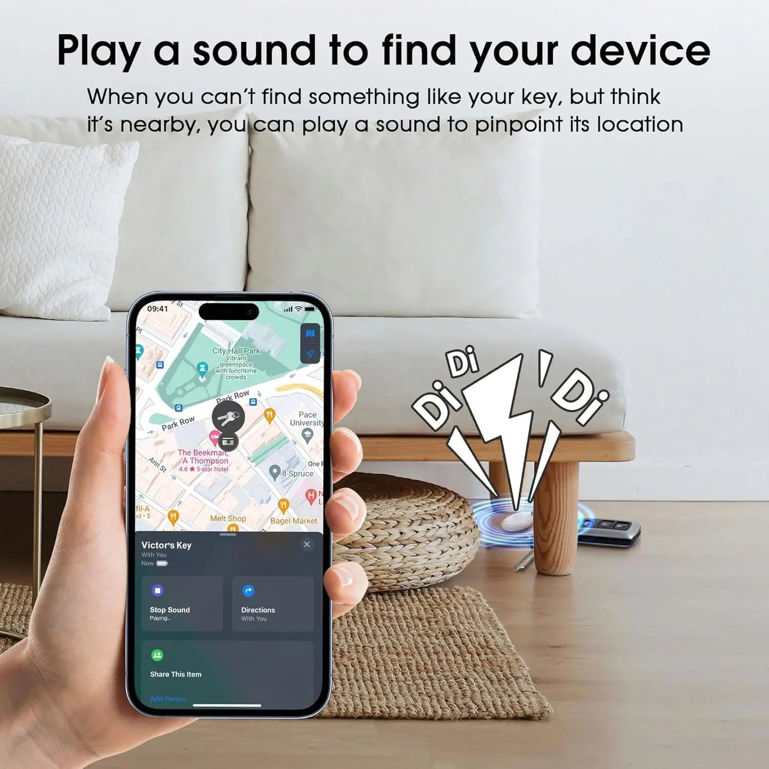 AirTags – 1/2/4 Pack Bluetooth Item Finders Compatible with Apple Find My App, Tracker for Kids, Luggage, Keys (iOS Only)