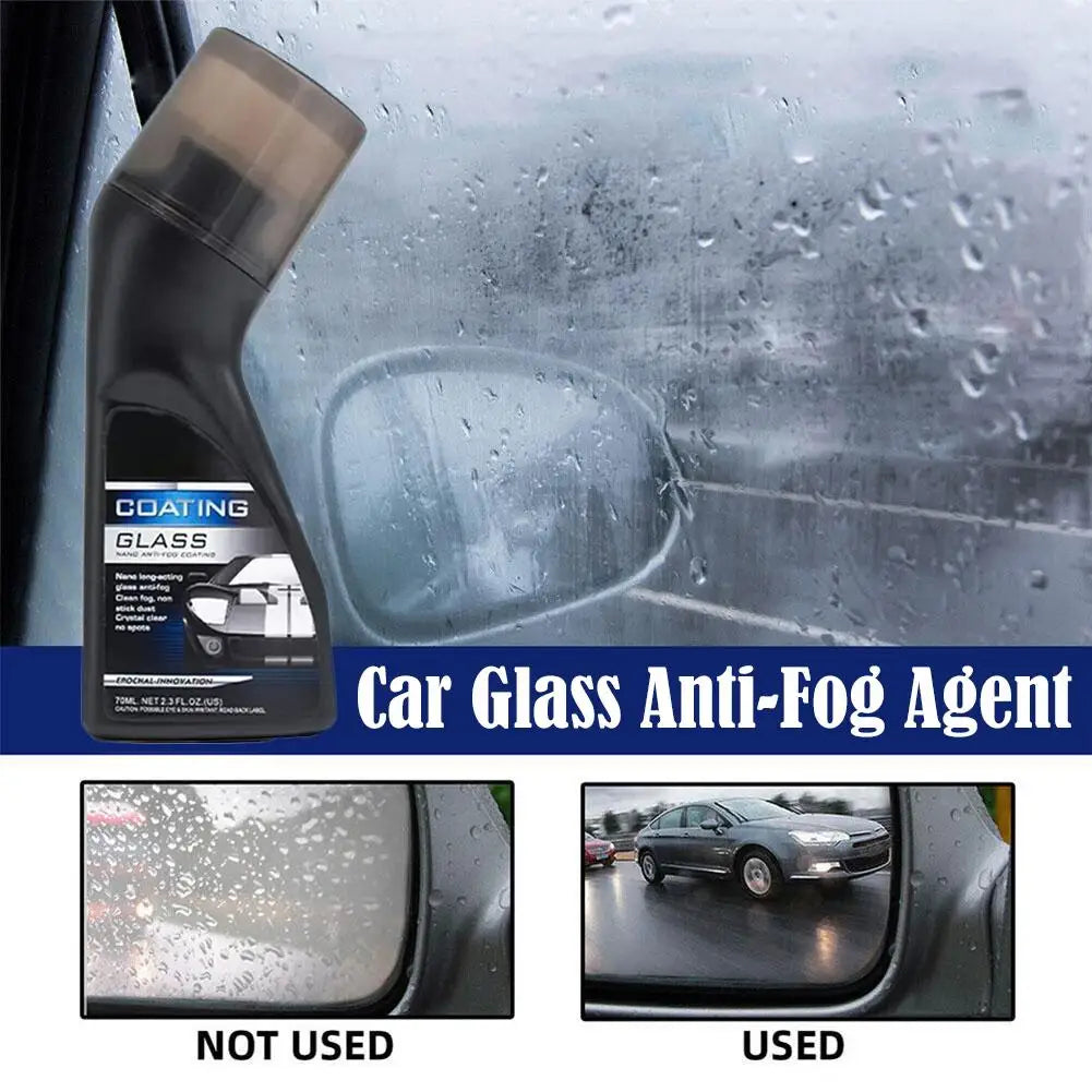 1/2PCS 90ML Magic Gem Coating Glass Anti-fog Car Windshield Micro-Molecular Anti-Fog Coating Agent Wiper Car Accessories