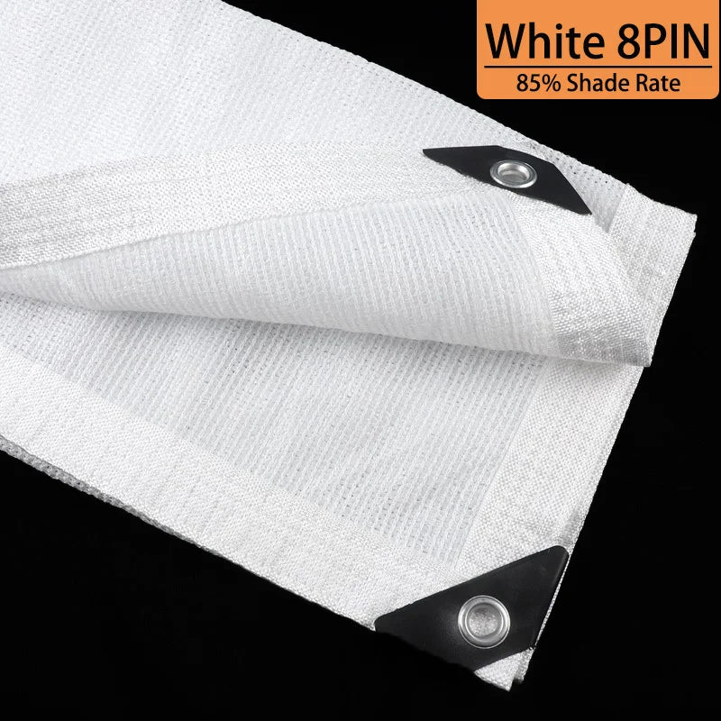 White HDPE Sun Shade Net Anti UV Outdoor Canopy Flower Garden Succulent Plant Cover Summer Gazebo Balcony Terrace Shading Nets