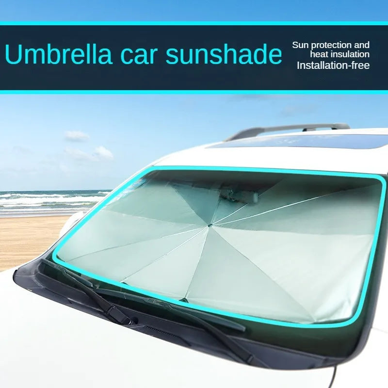 LEIBOO Car Sunshade Umbrella Car Sun Shade Protector Parasol Summer Sun Interior Windshield Protection Accessories Auto Shading