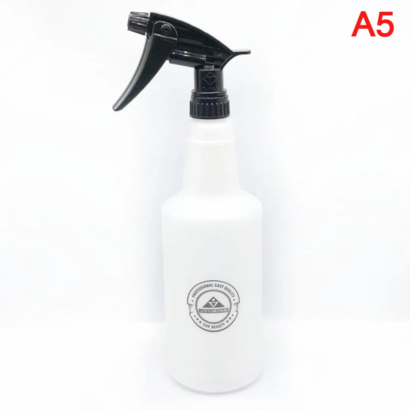 1pc Car Ultra-fine Water Mist Cylindrical Spray Bottle HDPE Chemical Resistant Spray Auto Wash Watering Can