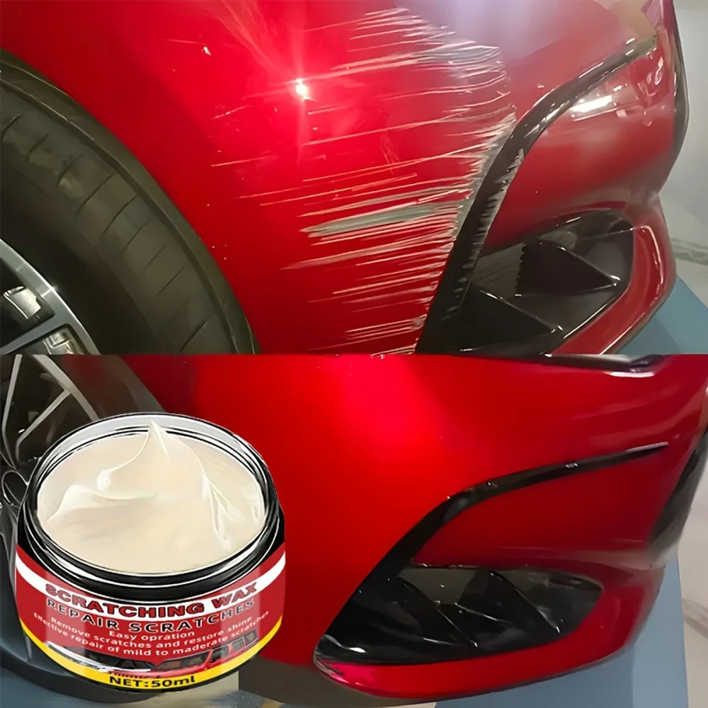 Car Scratch Remover Nano Polish, Suitable for Various Paint Colors, Restoration & Repair Cream, Multi-Purpose Scratch Removal Pa