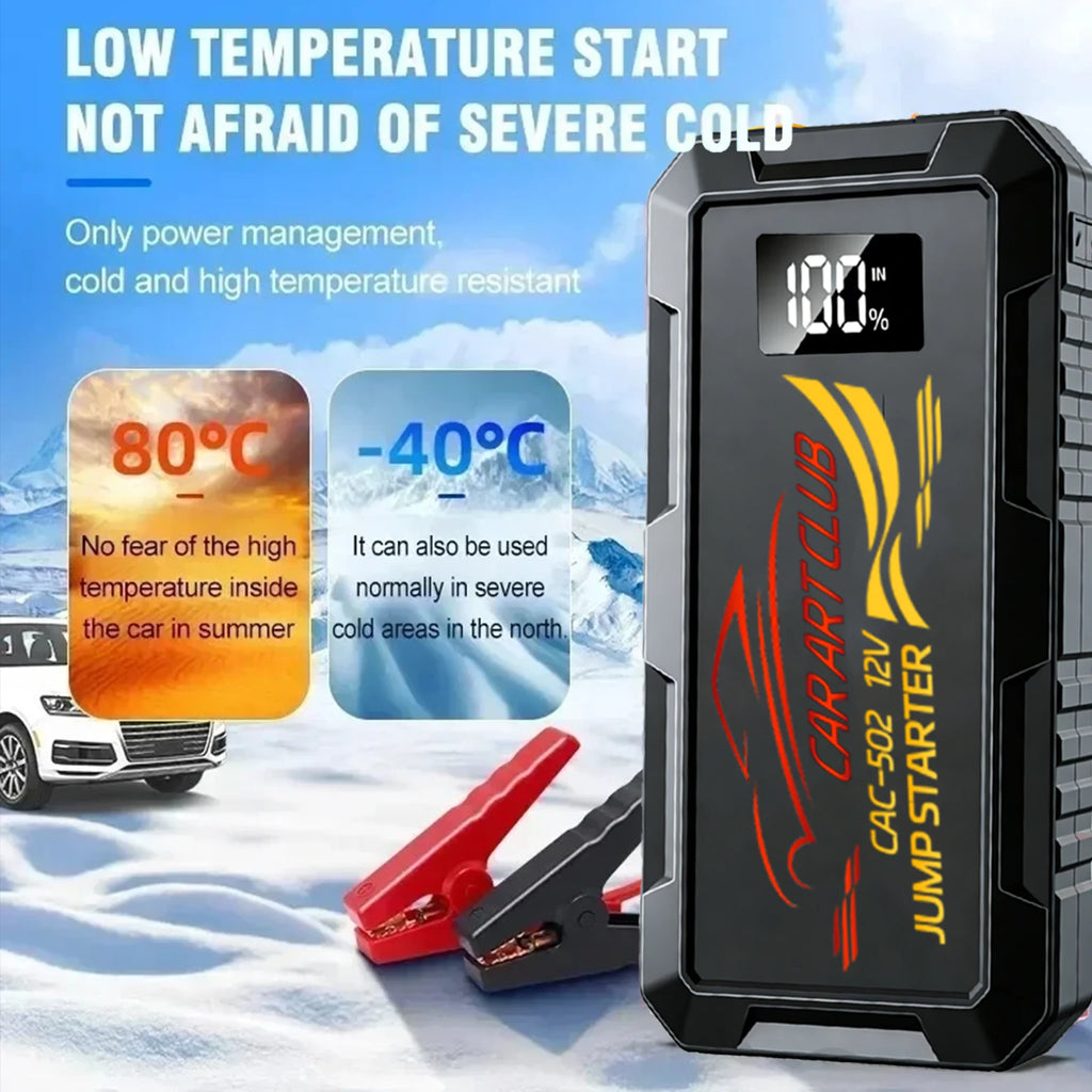 NEW Jump Starter Power Bank 6000A Portable Car Battery Starter For 12V Car Emergency Booster Starter Starting Device