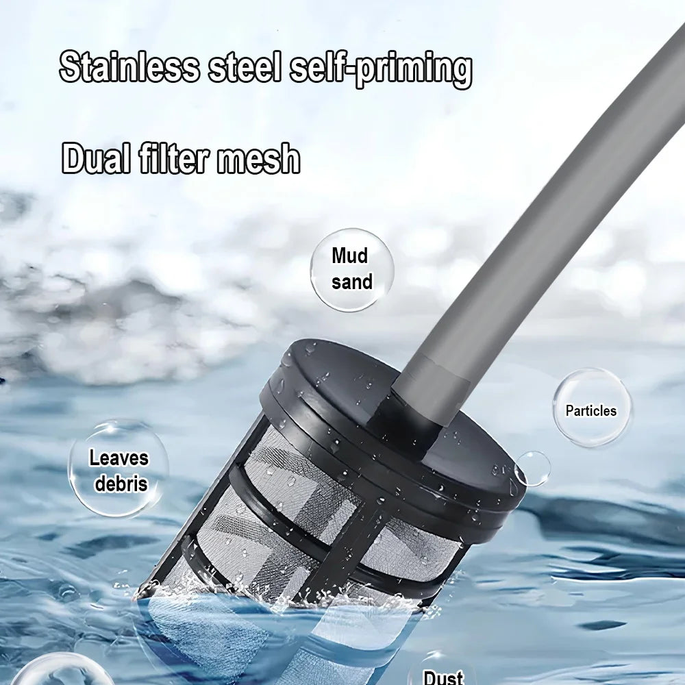 EAFC Wireless High Pressure Car Washing Machine Bedlt-In Battery Rechargeable Electric Car Washer Portable Water Gun Kit Cleaner