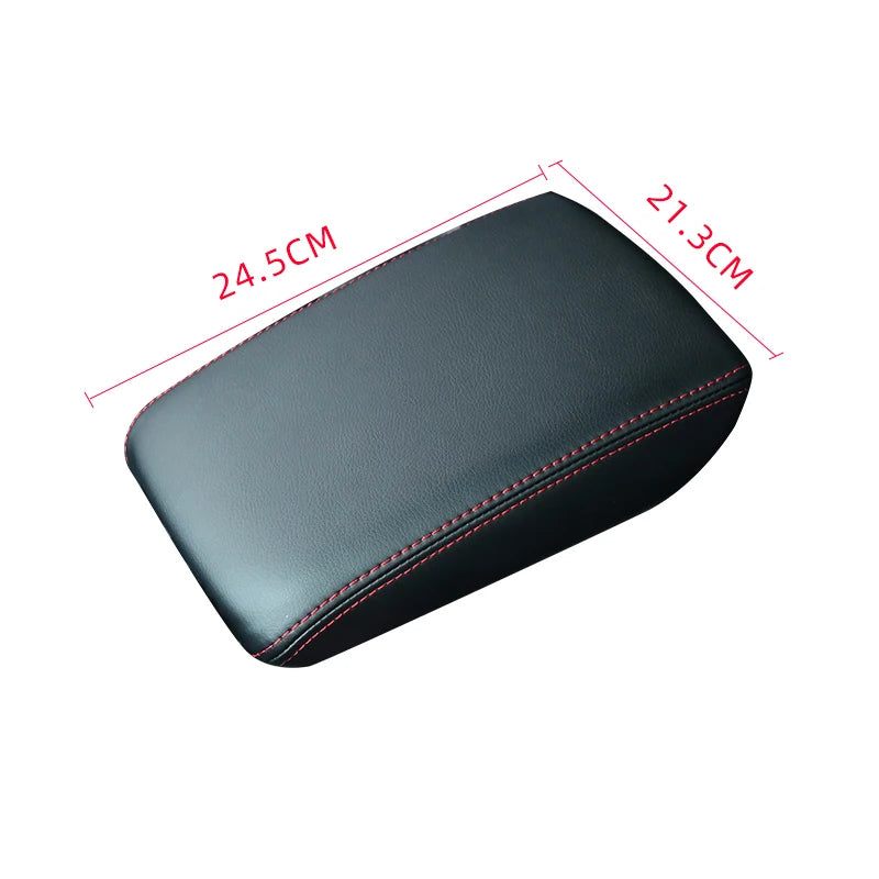 For Audi A4 B8 A5 2006-2012 2013 2014 2015 2016 Central Control Leather Armrest Box Protective Cover Car Interior Accessoires