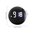 Mini Car Dashboard Clock Luminous Analog Clocks Watch Digital Car Clock Touch-sensitive Display Auto Clocks Interior Decoration