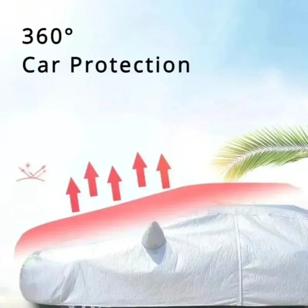 Universal Car Cover Waterproof Dustproof Outdoor Protection Full Rain Snow UV Protective Car Cover for Hatchback Sedan SUV