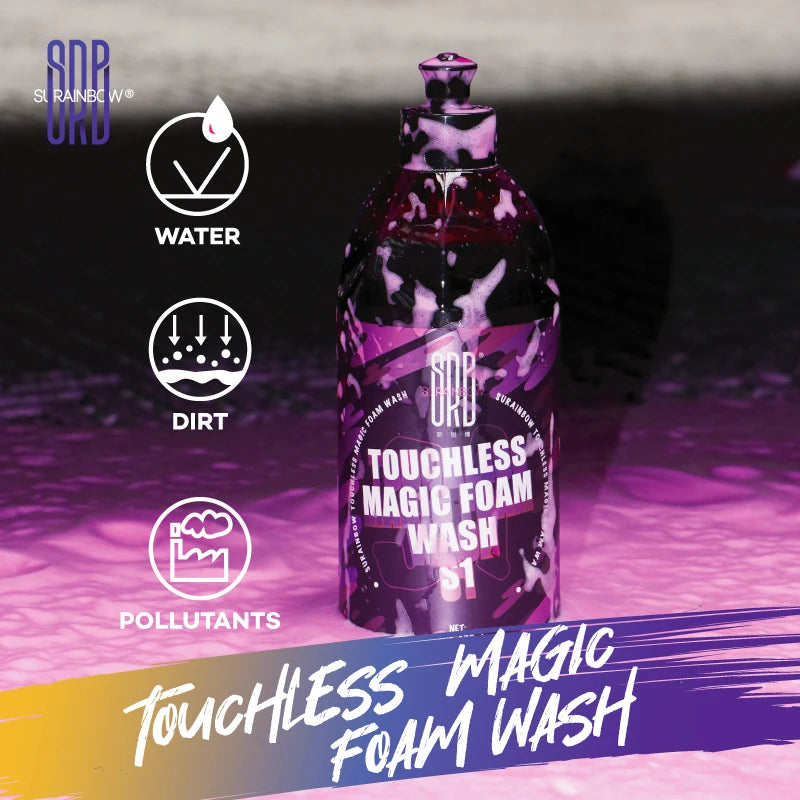 Pink Foaming Snow Foam Car Wash Soap (Works with Foam Cannons, Guns or Bucket Washes) Safe for Trucks, Motorcycles, RVs & More.