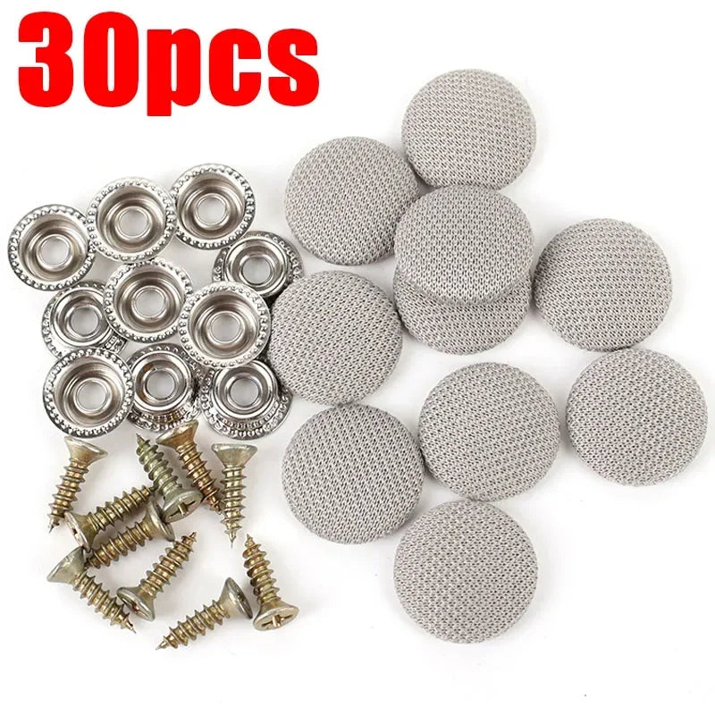 Universal Car Roof Fixing Buckle Screw Kit Fastener Auto Interior Ceiling Cloth Shedding Repair Rivet Cars Accessories