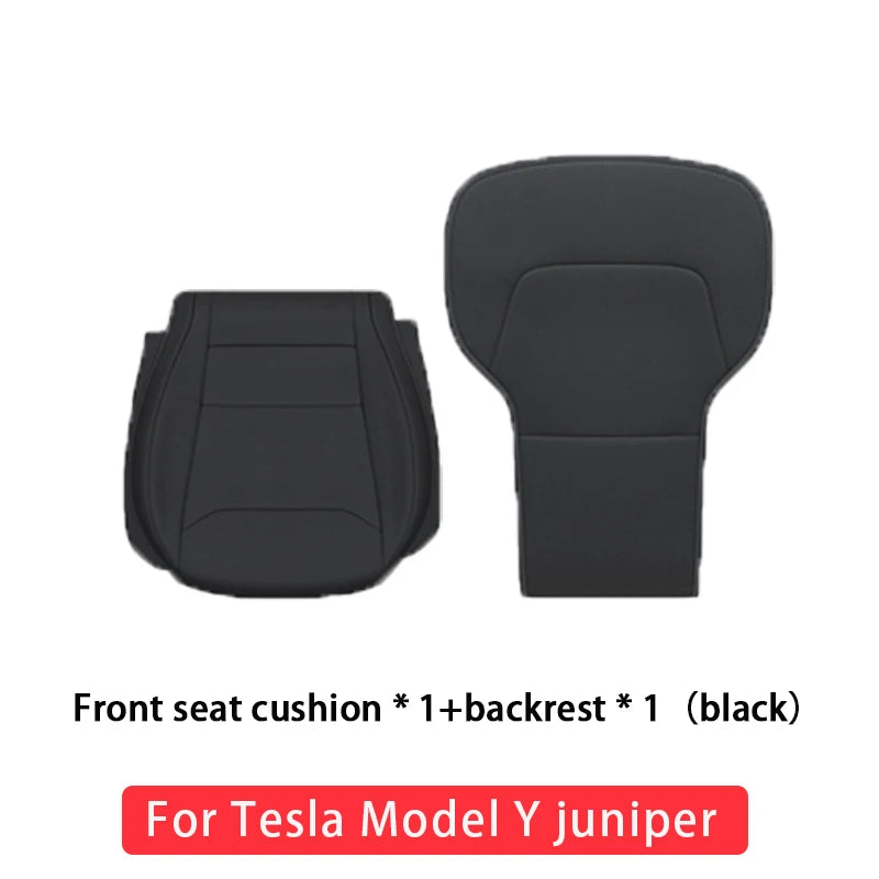 For Tesla Model Y 2025 2026 juniper Ventilation leather seat cover cushion Breathability Comfortable  seat Interior accessories