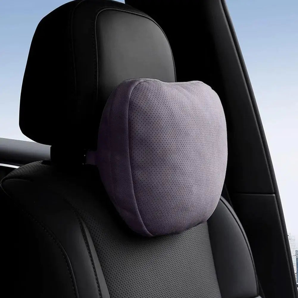 Car Seat Headrest Neck Pillow Wear Resistant Breathable Headrest Simple Installation Universal Car Head Waist Support Pillow