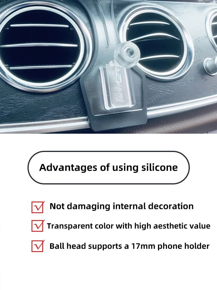 Car Mobile Phone Holder For Mercedes-Benz E Class CLS W213 A238 C238 S213 E250 E300 AMG E53 E63S Car Gravity Stand GPS Bracket