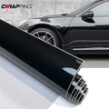 Black Car Vinyl Films Auto Wrapping Foil Laptop Skin Phone Cover Motorcycle Decoration Covering Sticker Tunning Car Accessories