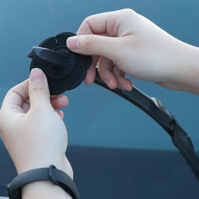 2pcs Car Windshield Wiper Arm Protector Cover Dustproof Blades Auto Silicone Pad Prevent Leaves Protective Covers Accessories