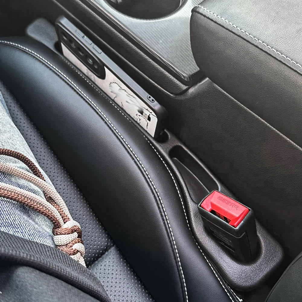 1 Pair Universal Car Seat Gap Plug Strip Side Seam Car Gap Filler Leak Proof Seat Gap Storage Organizer Interior Decoration