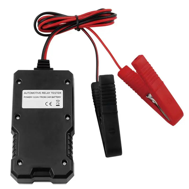 12V/24V Electronic Car Relay Tester Auto Vehicle Battery Fast Check Detector Meter Automobile LED Indicator Test Checker Tool