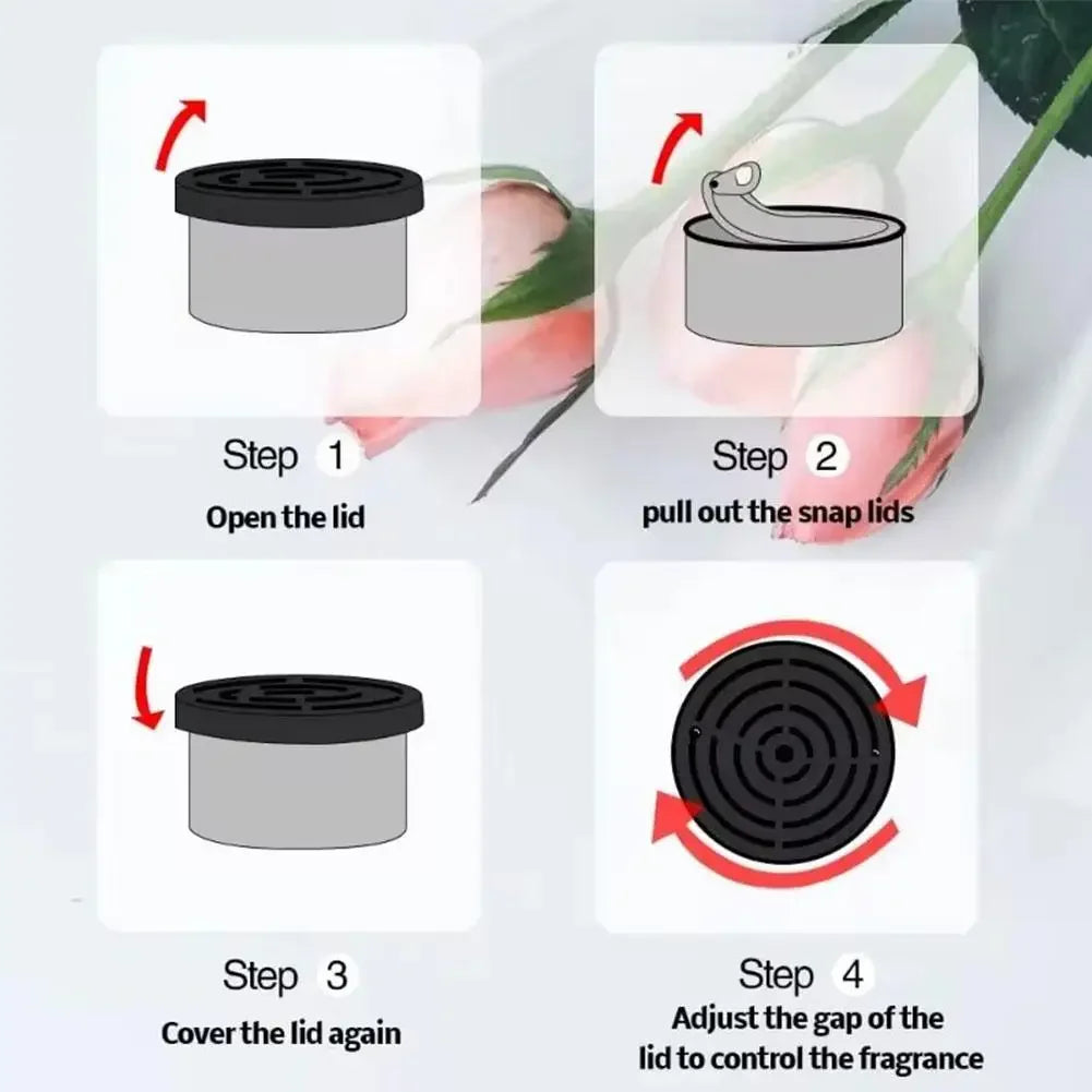 Car Air Fresheners Perfume Auto Supplies Canned Wood Blocks Coffee Flavor Explosion Car Foreign Aromatherapy Deodorant Supplies