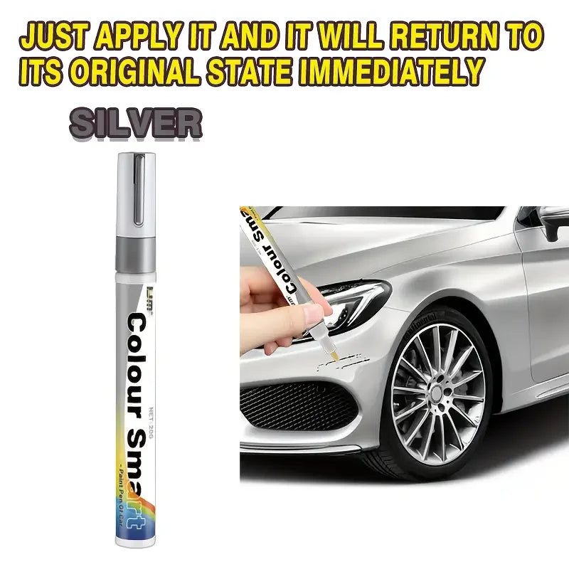 Color-Changing Car Scratch Repair Pen - 2-in-1 Vehicle Touch-Up Paint Tool, Deep Scratch Remover and Surface Light Scratch Resto