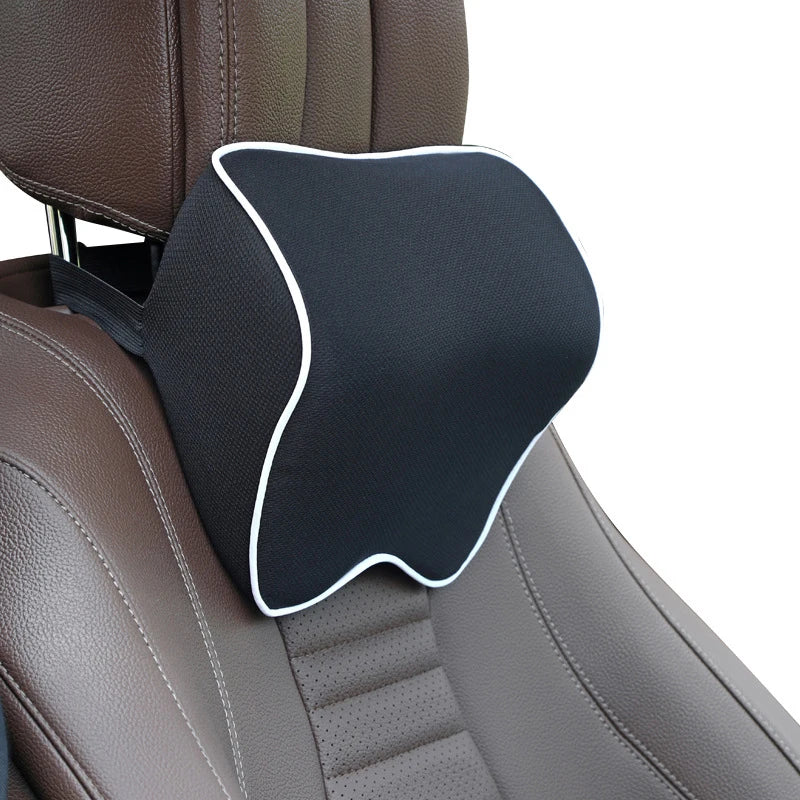 Universal Car Neck Headrest Pillow Memory Foam Head Adjustable Pillows For Benz Auto Seat Headrest Support Neck Car Accessory