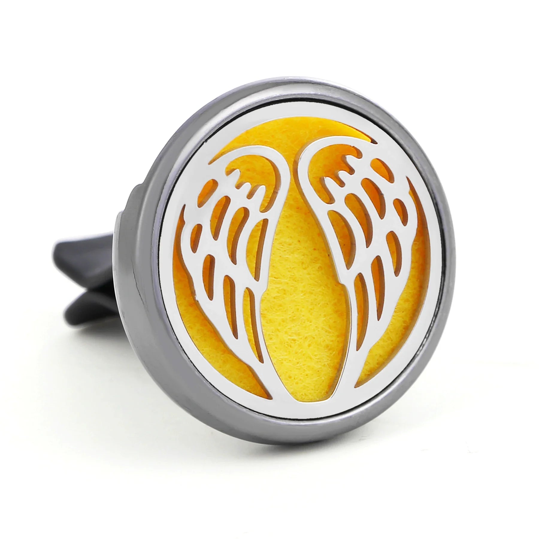 1PC Refillable Car Air Freshener Perfume Diffuser Clip with 10pcs Pads Auto Vent Interior Aromatherapy Diffuser