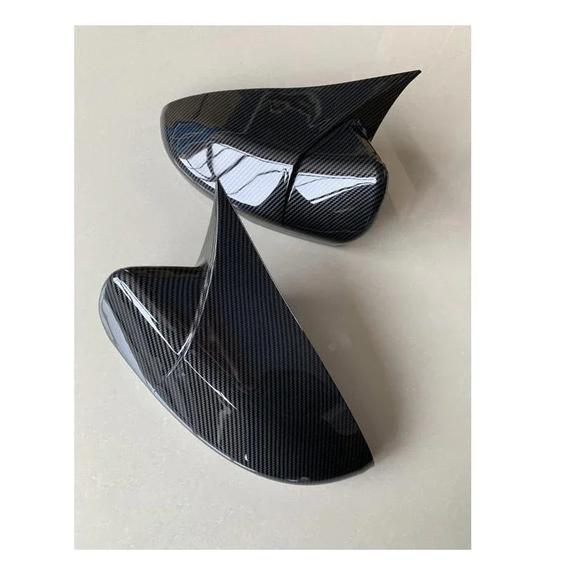 Car Side Mirror Cover For VW Golf 8 MK8 GTE GTD GTI R-Line 2020-2022 Rearview Mirror Cover Trim Wing Cap Exterior Rear View Case