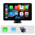 SINOVCLE 7" Portable Wireless Carplay Android Auto Car Radio Multimedia Player IPS Touch Screen AUX  USB Bluetooth Mirror Link