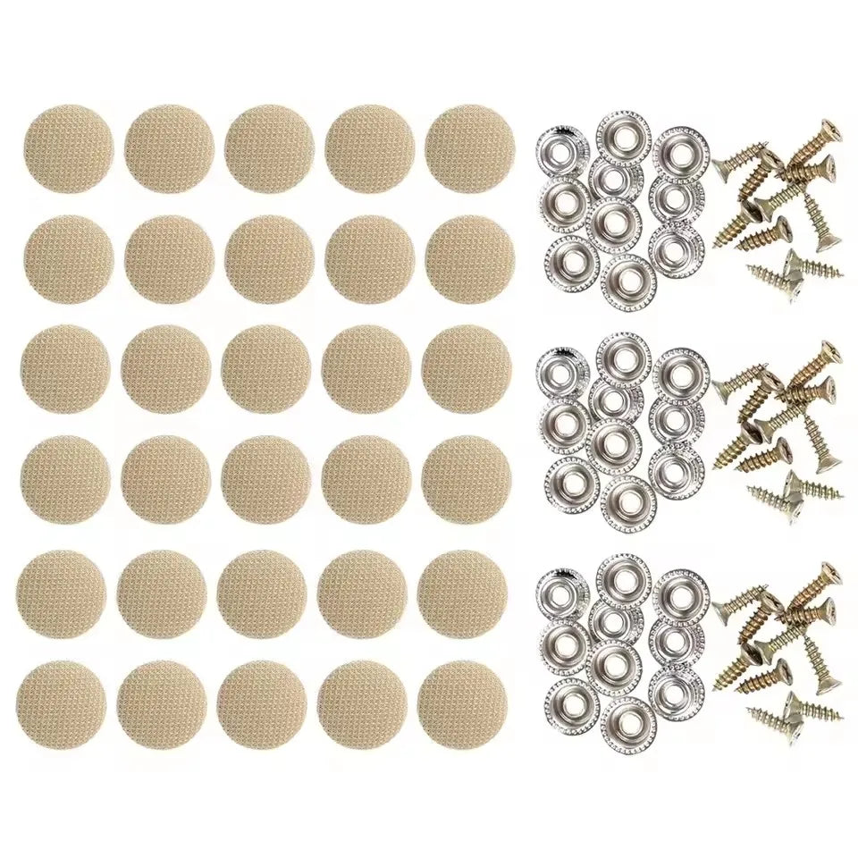 Universal Car Roof Lining Repair Buttons Auto Headliner Retainer Snap Rivet Fastener Ceiling Cloth Fixing Buckle Interior Decor