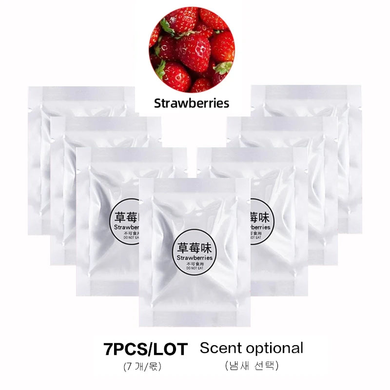 7pcs Car Air Freshener Supplement Solid Fragrance Scent Air Outlet Perfume Refill Tablets Ocean Lemon Lavender Fillers