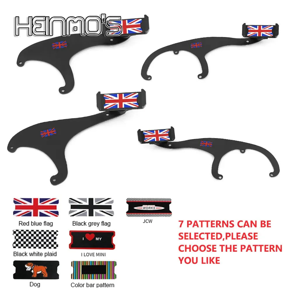 For Mini Cooper R55 R56 R61 F54 F55 F56 F60 Countryman Clubman Mobile Phone Holder Clip Car GPS Bracket Clamp Replacement Clip