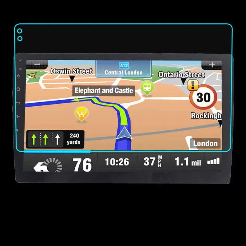 9 10.1 INCH Tempered Glass Protective Film For TEYES CC2 CC2L Spro 2 DIN GPS Car Radio Multimedia Player Navigation Android 8.1