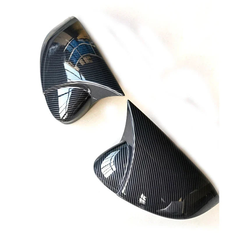 Car Side Mirror Cover For VW Golf 8 MK8 GTE GTD GTI R-Line 2020-2022 Rearview Mirror Cover Trim Wing Cap Exterior Rear View Case