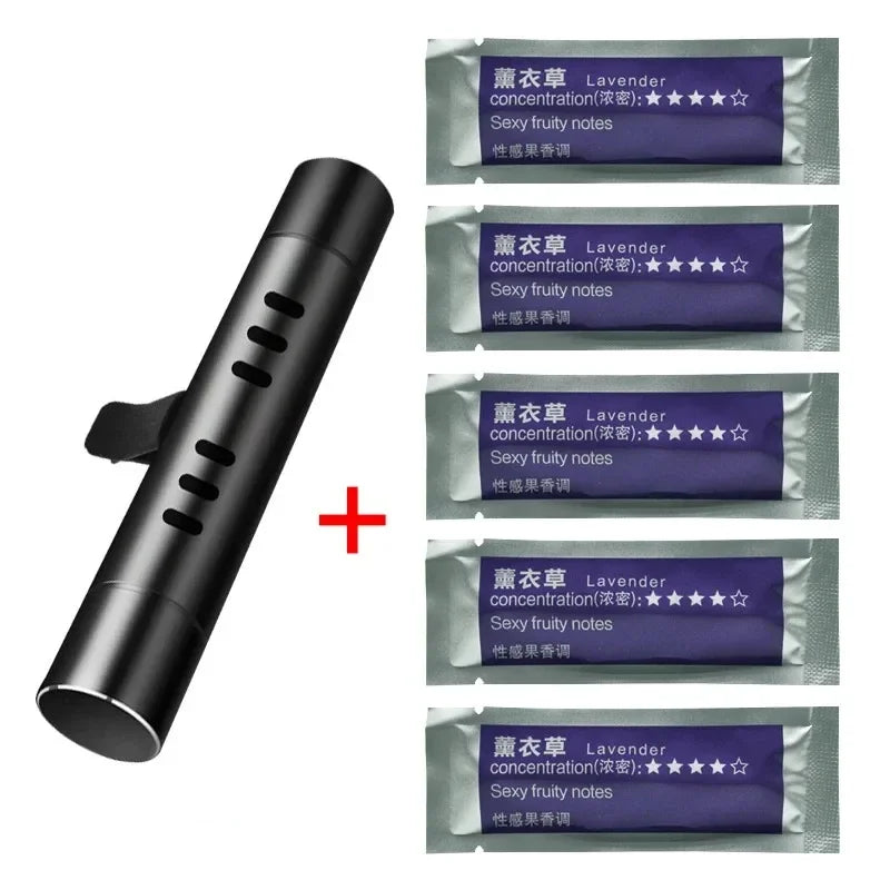 5/6/10/24pcs Air Freshener Smell Car Vent Perfume Flavoring Auto Interior Accessorie Custom Styling Remove Odors Aroma