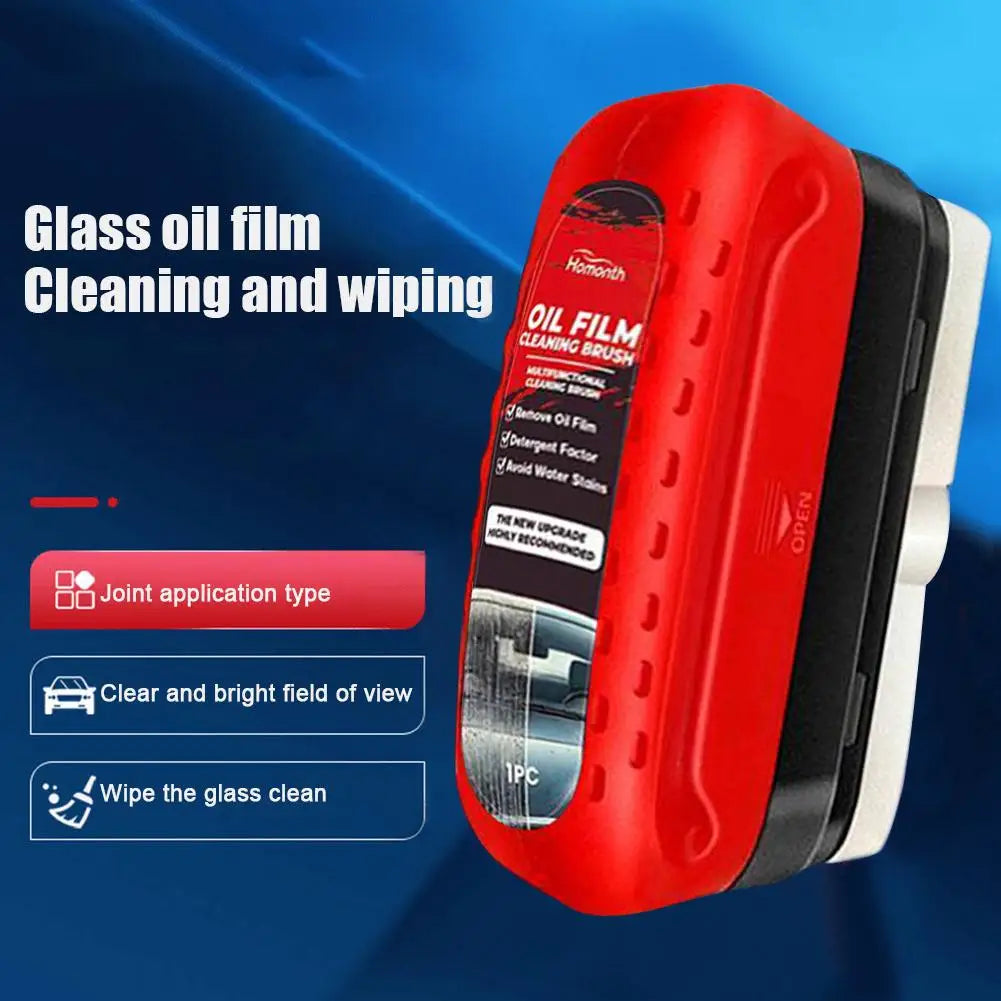 Automotive Glass Oil Film Remover Shining Mouse Windshield Cleaning Strong Decontamination Anti-fog And Rainproof Car Cleaner
