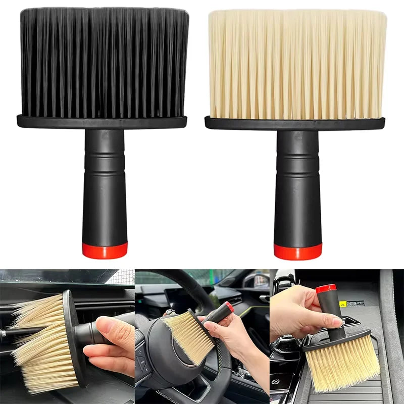 Car Wash Brush Dust Remover Car Air Conditioner Outlet Dust Removal Brush Soft Bristles Brushes for Car Cleaning Tools