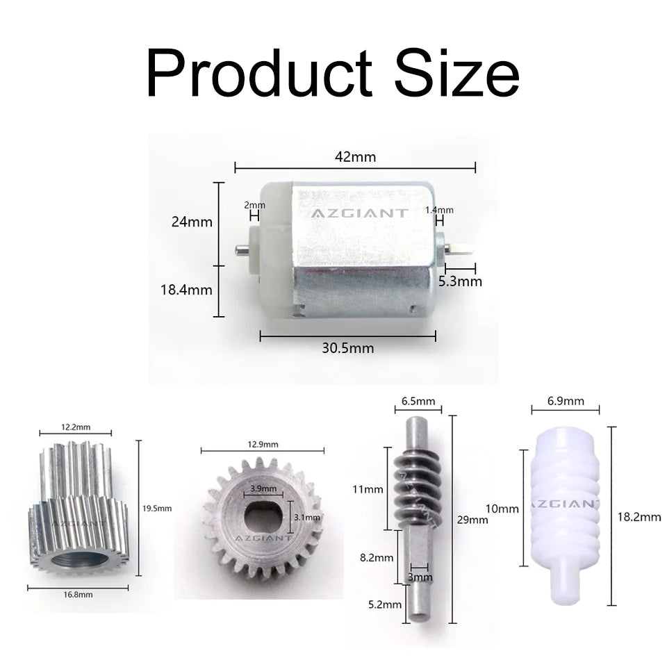 For Honda Jazz Fit City Crider Civic 2009-2011 OEM Car Wing Mirror Folding Core Motor Gear Power Repair 12V DIY Inner Assembly