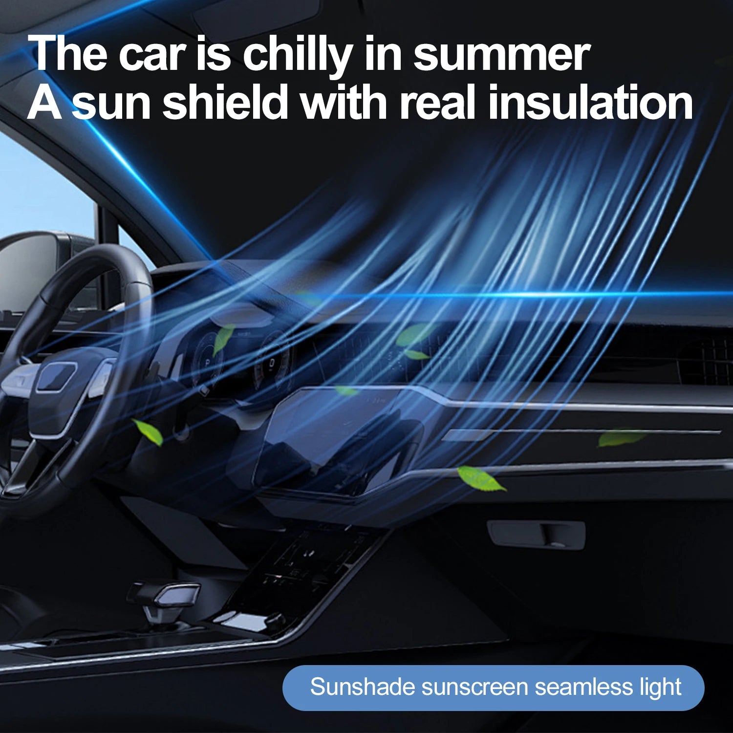 Car Windshield Snow Sun Shade Waterproof Protector Front Windscreen Cover Summer and Winter Dual-purpose Sunshade Snow Shiled